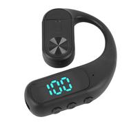 Diyeeni Open Ear Headphones, Bluetooth 5.5 Wireless Earbuds with 30H Playtime Rotating Ear Hooks Low Latency Gaming DT40 Directional Sound, for Running Cycling Workouts (Black)