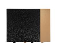 Diyeeni PEI Sheet Build Plate, Flexible Magnetic PEI Build Surfaces for 3D Printer Heated Bed, with 330x330mm Size Compatibility for X5SA/X5SA PRO Hot Bed (Steel Plate)