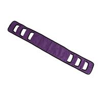 Diyeeni Seniors Bed Transfer Sling for Patient Lift Turning Belt, Labor Saving Widened Breathable Nursing Sling with Padded Handle for Elderly Care, Safe Patient Transfer Aid for Bed (Purple)