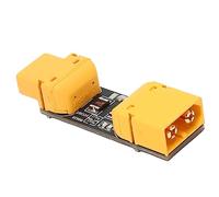Diyeeni Smoke Stopper Fuse, Safety Plug Short Circuit Protection with Resettable PPTC Fuse and Polarity Indicator, for XT60 Connector RC Model Drone Aircraft Car Boat