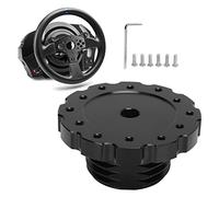 Diyeeni Steering Wheel Adapter for T300 T500, SIM Racing Gaming Steering Wheel Adapter - Aluminum Alloy - PCD 73mm, Replacement for for Sparco for Luisi for NRG
