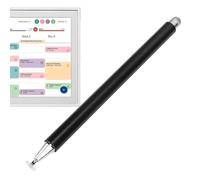 Diyeeni Stylus and Mount for Skylight Calendar Dual Tip Stylus Pen with 2 Spare Replacement Tips Mesh Disc Tips Fit for Skylight 15 Inch 27 Inch (Black)