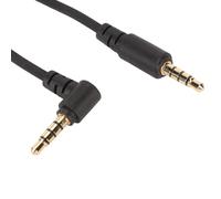 Diyeeni TRRS 3.5mm Audio Cable, 4.9ft 3.5mm Male to Male Aux Audio Stereo HiFi Cable, Gaming Headset Cable Replacement for BlackShark V2 Pro for Barracuda X for NariUltimate