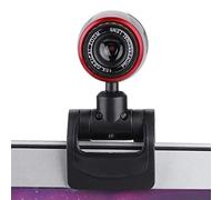 Diyeeni USB Camera USB2.0 with MIC 16MP HD Webcam Glass Lens Web 360° Camera Specially designed for both laptop and desktop for MSN/Yahoo/Skype, etc.