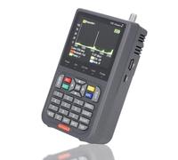 Diyeeni V8 Finder 2 Satellite Finder, DVB S2X S2S & MPEG-2 MPEG-4 Meter, Digital Satellite Finder with 3.5inch Screen, Support Automatic Calculate Angle, 4000mAh Rechargeable Battery