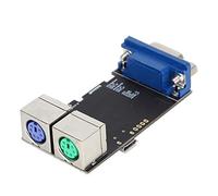 Diyeeni VGA Controller Board, PS/2 Control Module, Micro32 Chipset, Graphics Library, Game Engine, ANSI/VT Terminal, ESP32 Compatible, Desktop, Laptop, VGA, USB Output