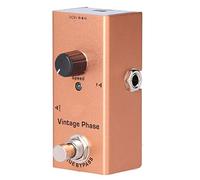 Diyeeni Vintage Phase Electric Guitar Effect Pedal, Mini Single Phaser | JDF-6 with 500K input impedance, speed control knob, true bypass, for DC 9V adapter