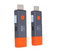 Diyeeni Wireless HDMI Transmitter and Receiver 164FT/50M, 4K Decode 1080P @60Hz Output, Portable 2.4G/5.8G Wireless HDMI Extender Kit, Plug & Play for PC to Monitor, Projector