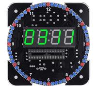 DIYer Digital Clock Soldering Set with Temperature Display and Alarm Function for Science Projects and Home Use Electronic Soldering Clock