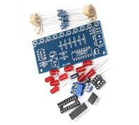 DIYer Electronic Experiment Set Soldering Practice Set for Creating Flowing LED Effects with Components Soldering Projects