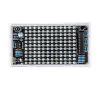 DIYer Music Spectrum Led Light Soldering Practice Set with Circuit Board and Housing for Learning Projects Soldering Practice Set Learning Electronics Training Board