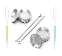 DIYESMART 36pcs Paint Tray, 2pcs Paint Stirrer and 2pcs 3ml Pipette Eyedroppers Suit for Airbrush Painting, DIY Art Craft Painting, Model Painting, Hobby Paint Building Tools, Lightweight…