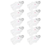 diyfixlcd 10pcs Gingerbread Man Water Bottle Christmas Bottles Reusable Plastic Bottles with Caps Gingerbread Man Candy Jar Christmas Party Favors 500ml