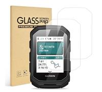 DiyGody 3PCS Compatible for Garmin Edge MTB Screen Protector, Ultra Thin 9H HD Clear Tempered Glass with Anti-scratch, Bubble-Free Sensitive for Garmin Edge MTB Screen Protector