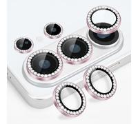 DiyGody Camera Lens Protector Compatible with Samsung Galaxy S26 Ultra with Auto Alignment Tool Kit, 9H HD Clear Tempered Glass, Phone Lens Protective Cover for Samsung Galaxy S26 Ultra, Diamond Pink