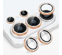 DiyGody Camera Lens Protector Compatible with Samsung Galaxy S26 Ultra with Auto Alignment Tool Kit, 9H Clear Tempered Glass, Phone Lens Protective Cover for Samsung Galaxy S26 Ultra, Diamond Orange