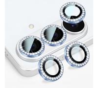 DiyGody Camera Lens Protector Compatible with Samsung Galaxy S26 with Auto Alignment Tool Kit, 9H HD Clear Tempered Glass, Phone Lens Protective Cover for Samsung Galaxy S26, Diamond Blue