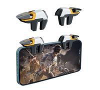 DiyGody PUBG Phone Game Controller Trigger Compatible with PUBG/Fortnitee/Call of Duty, Joystick Gamepad for iPhone & Android, Sensitive Mobile Gaming Grips, Zero Lag Fast Aim No Screen Blocking