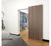 DIYHD 48" Concealed Sliding Barn Door Hardware with Soft Close Mechanism, No Floor Track, Fit Openning Width 40"~44"
