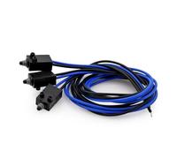 DIYhz Waterproof Micro Switch Small Stroke Limit Switch 2-pin Oil and dust Proof Normally Open with Wire IP67 3PCS