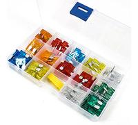 DIYI 120pcs 6 Size Standard Fuse ATS Blade Assortment Set Car Boat Truck SUV Automotive Replacement Fuses Kit