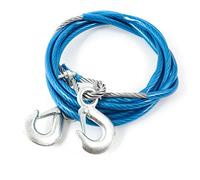 DIYI Heavy Duty Towing Rope with 2 Hooks 4 Meters 3 Tons Perfect for Pulling a Car, Trucks, Boat, Removing Bushes or Tree Branches