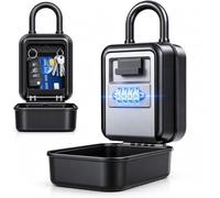Diyife Large Key Safe for Car Keys Outdoor with Light Up Dials, Waterproof