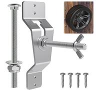 DIYIIRON Wall Mount Spare Tire Carrier for Trailer,Spare Tire Carrier Bracket for Enclosed Trailer,Universal Wheel Bracket Trailer Spare Tire Mount,Fits Most Tire