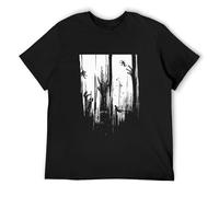 Diyilu Dying Light T Shirt Dying Light T-Shirt Cotton Short Sleeve Tee Shirt Fashion Graphic Tshirt Black S