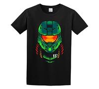 Diyilu Master Chief T-Shirt Fashion Shirt for Men Black M
