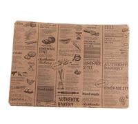 Diyiming 50 Sheets Bread Sandwich Burger Fries Food Grade Oil Proof Paper Grease Paper Greaseproof Wrappers Wrapping Baking Tools Gift Wrapping Tissue 25x35cm