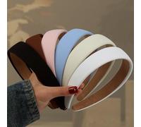 DiyJibb 6pcs Headbands for Women - 1 Inches Wide Headbands - Solid Color Headband Fashion Hair Accessories- Trendy Women Girls Non Slip Fashion Hair Bands- Thick Elastic Hair Bands for Women's Hair
