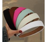 DiyJibb 6pcs Headbands for Women - 1 Inches Wide Headbands - Solid Color Headband Fashion Hair Accessories- Trendy Women Girls Non Slip Fashion Hair Bands- Thick Elastic Hair Bands for Women's Hair