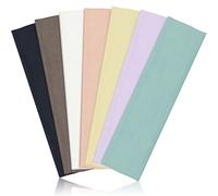 Headbands for Women Non Slip - 7PCS Fashion Sports Hair Bands for Women's Hair, Soft Cotton Cloth Stretchy Headbands for Women for Workout Yoga Running