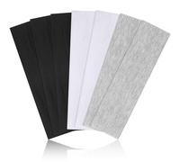 DiyJibb Headbands for Women Non Slip Headband 7PCS Sports Hair Bands for Women's Hair Sweat Bands Soft Cotton Cloth Stretchy Headbands for Workout Yoga Running