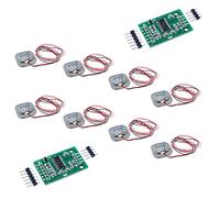 DIYmalls 8x Load Cell 50kg Weight Sensor Half-Bridge Scale +2x HX711 Module