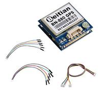 DIYmalls BN-880 GPS Glonass Module with Flash HMC5883 Compass 72 Channel 9600bps NMEA-0183 1Hz + GPS Active Antenna for Arduino Flight Control