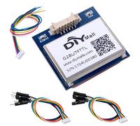DIYmalls G28U7FTTL GPS Receiver Module 3.3V-5V w/Flash Ceramic Antenna 9600bps 1Hz NMEA-0183 9600bps 56 Channel for Arduino Flight Control