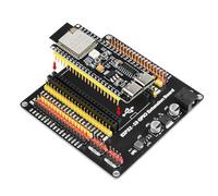 diymore 1 Set ESP32-S3 DevKitC-1 N16R8 Module with Expansion Board for ESP32 S3 1-N16R8 Development Board with WiFi, Bluetooth 5.0, USB C Connectable Antenna,Breakout Board GPIO Status LED