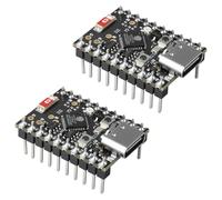 diymore 2PCS ESP32-C6 Mini Development Board RISC-V 160MHz Processor ESP32 C6 Zero WiFi Bluetooth Module ESP32-C6FH4 Chip for Zigbee Thread USB Type-C IoT
