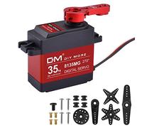diymore 35KG Digital Servo Motor High Torque Full Metal Gear Servo Waterproof for RC Car Helicopter Airplane DIY, Control Angle 270°