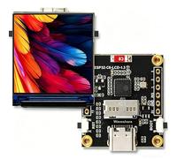 diymore ESP32 C6 1.3 inch LCD Display Development Board, 240×240 Pixels,2.4 GHz Wi-Fi 6 &BLE 5 RISC-V 32-bit Processor 320KB SRAM & 4MB Flash, for AIoT Market, Smart Home Development