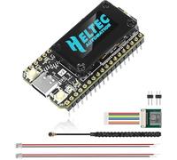 diymore ESP32 LoRa V4 Development Board with GPS Module, Upgraded ESP32 S3 LoRa Architecture, Wi-Fi, Bluetooth, 16MB Flash, 863-928MHz Antennas, Support GPS and Solar for Arduino Meshtastic LoRaWAN