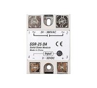diymore Solid State Relay Module 25A SSR-25DA Input 3-32VDC,Output 24-380VAC