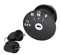 DIYOLFALL Ignition Key Switch & Keys for EZGO RXV Electric 48V Golf Cart 2008-Up Replaces #605637、609682、611283