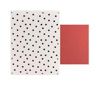 DIYology Polka Dots Plastic Embossing Folders for Cards Making Dots Background Texture Embossing Stencils for DIY Paper Crafts Scrapbooking Album Photo Decoration