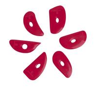 DIYOOHOMY 6Pcs Pottery Ribs for Pottery Tools and Clay Tools, Soft Silicone Ceramic Supplies Kit for Shapes Sculpting,Mud,Trimming,Throwing