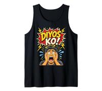 Diyos ko Pinoy Reaction Humor Classic Philippines Prank Tank Top