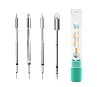 DIYPHONE 4Pcs C245 Series Soldering Iron Tips Set,C245-C2,C3,C5,C8 Replacement Tips, Solder Iron Head Welding Tool Compatible with T245 Series Handle Soldering Station