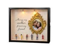 Diys Minis Museums Silhouetted Box, Celebrate Your Unique Memory in Styles, Shadows Frame Set Personalize Memory Display Diys Minis Museums Silhouetted